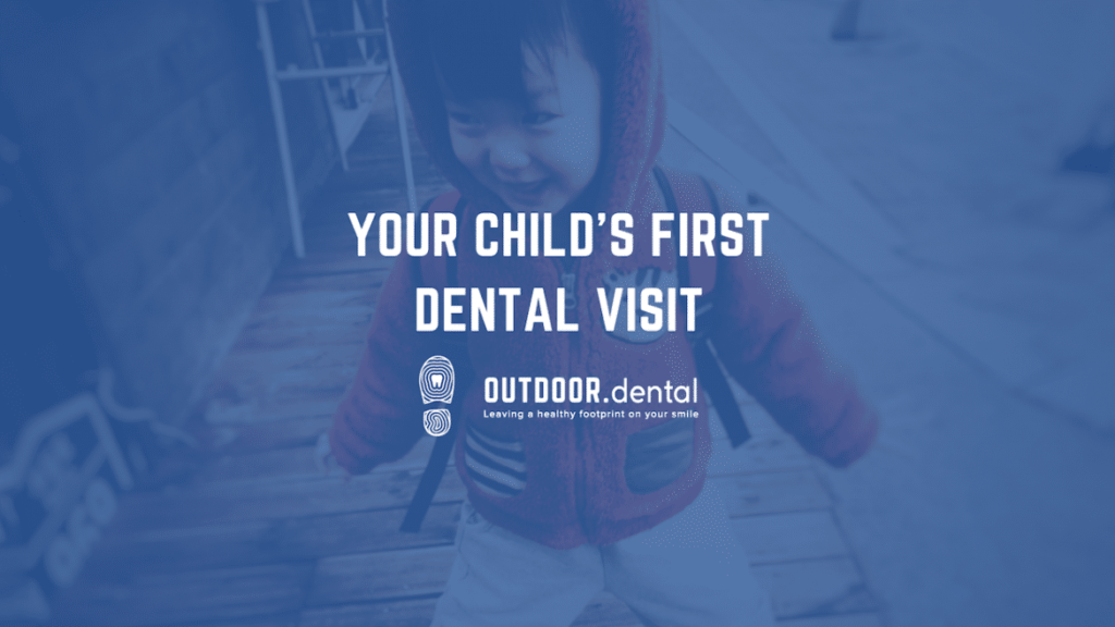 your childs first dental visit blog header